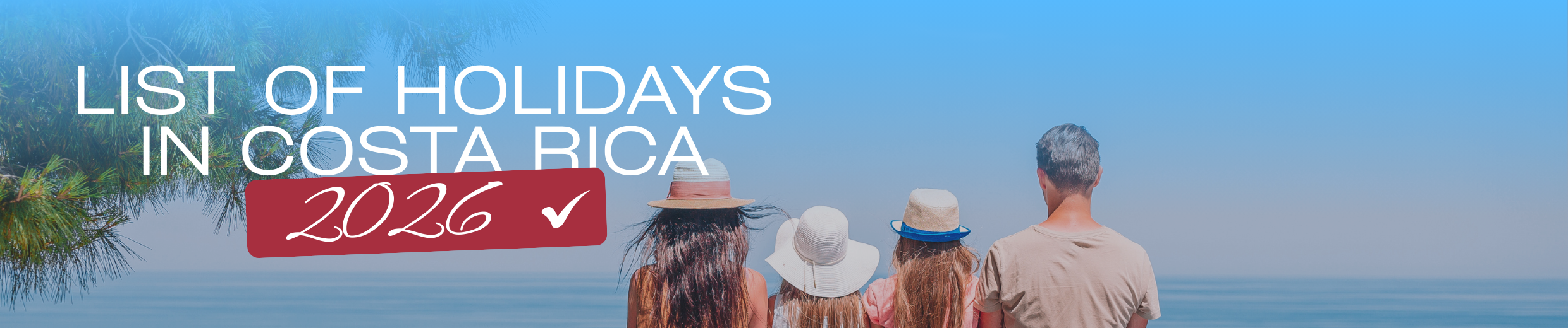 List of holidays in Costa Rica for the year 2026