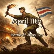 Battle of Rivas Day in Costa Rica: Juan Santamaría and the Campaign of 1856