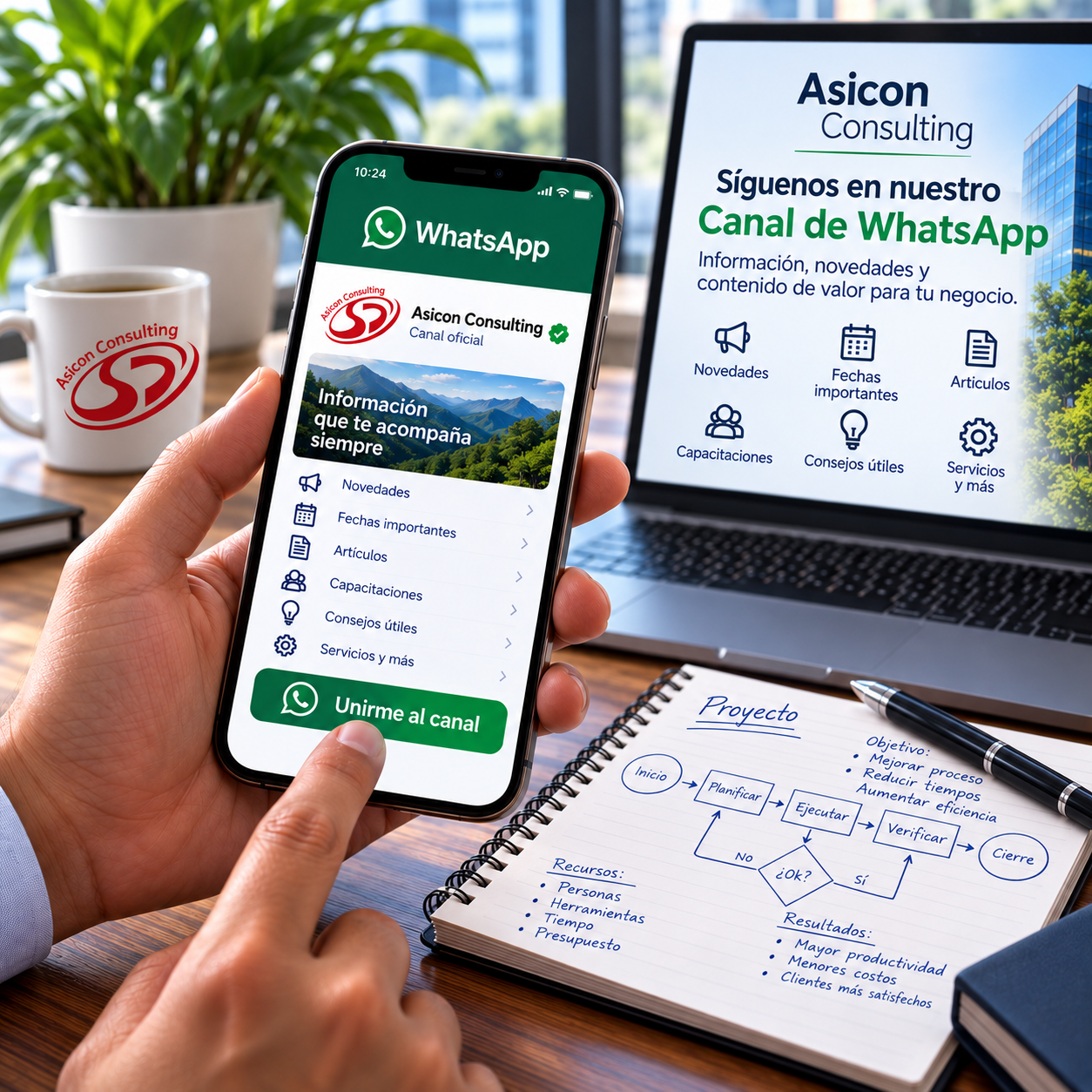 Únase a nuestro canal de WhatsApp